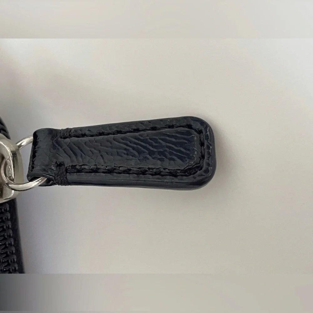 Coach Zebra Print Crossbody Bag - Black and Cream